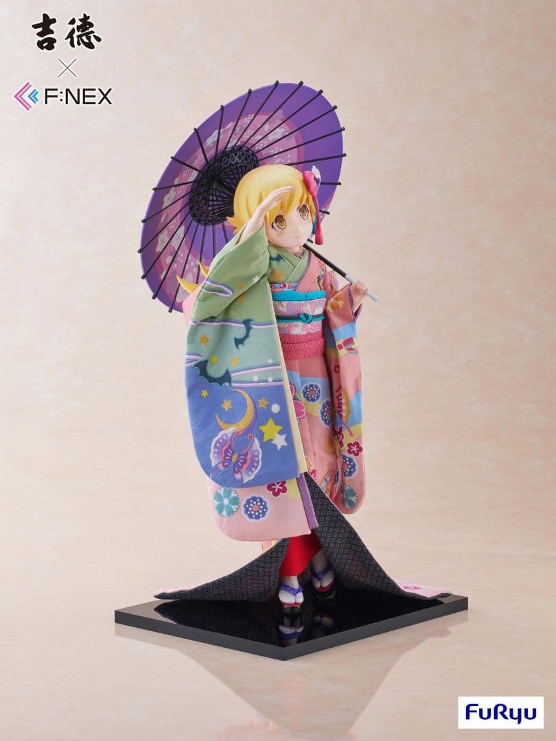 吉徳×F:NEX 忍野忍 -日本人形- 1/4スケールフィギュア