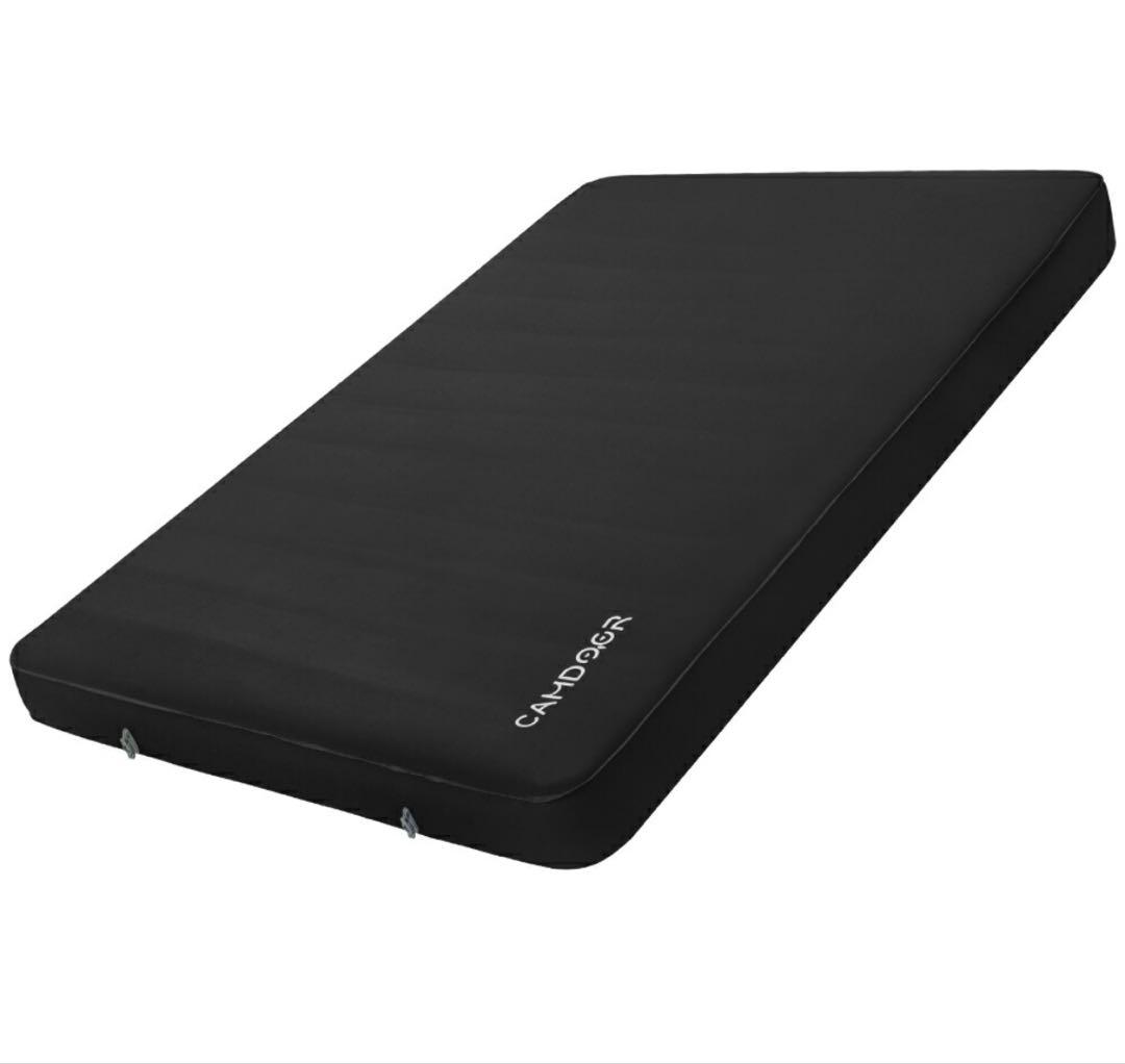 やす　インフレーターマット ダブル 10cm CAMDOOR