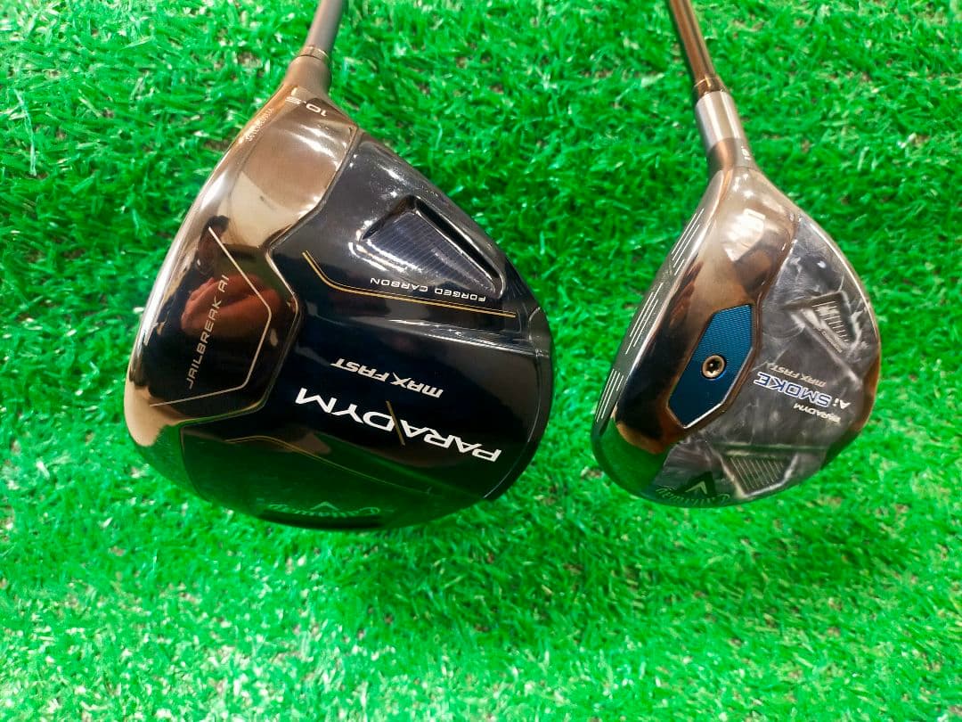 希少⭐️コース未使用2本美品⭐️Aiスモークパラダイム⭐️ドライバーFW5番