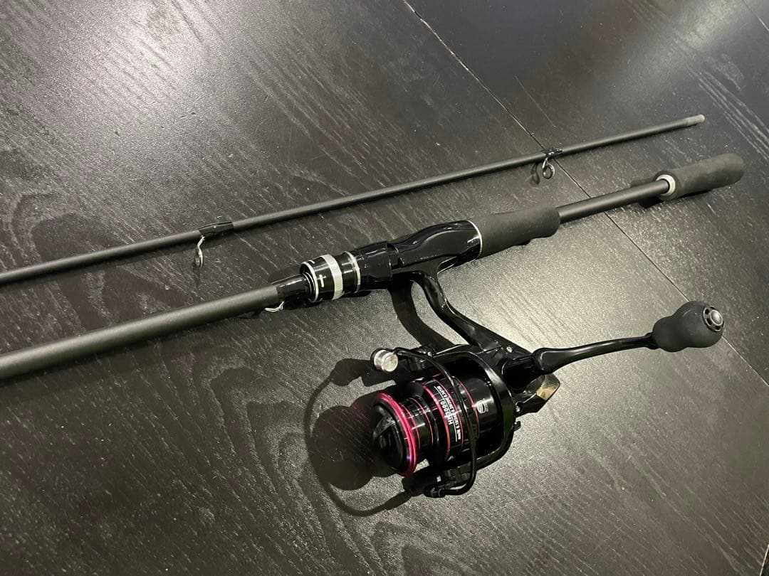 海釣りデビュー・アジ釣りセット2ピースロッド210cm&3000番リール仕掛け付