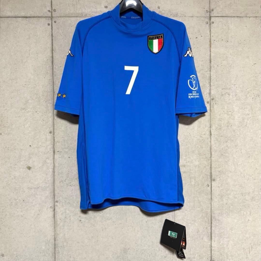 【新品/タグ付き】2002日韓W杯 イタリア代表 ♯7 デルピエロ【Lサイズ】