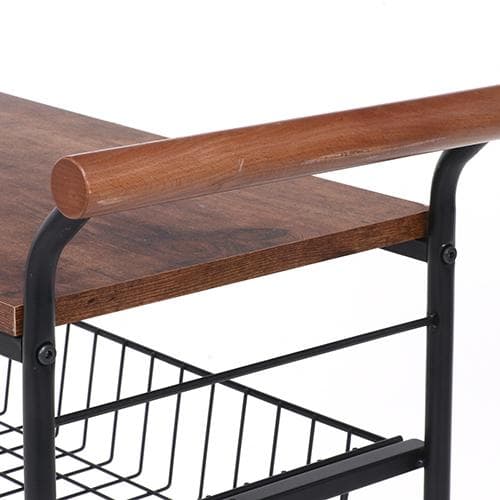 【新品・送料無料】キッチンワゴン ナビア
