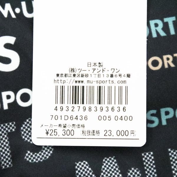 新品 MU SPORTS 長袖トップス 40 LCS1719 Mサイズ ゴルフ