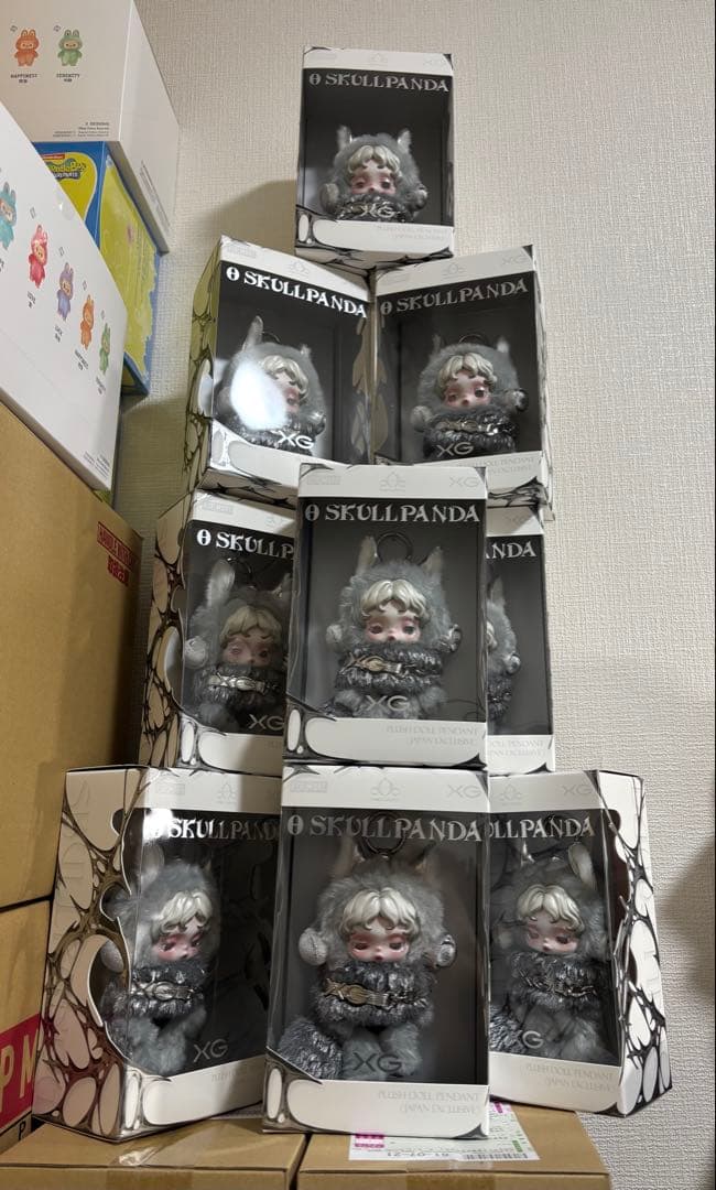【SKULLPANDA × XG コラボ】スカルパンダ 日本限定品 5点