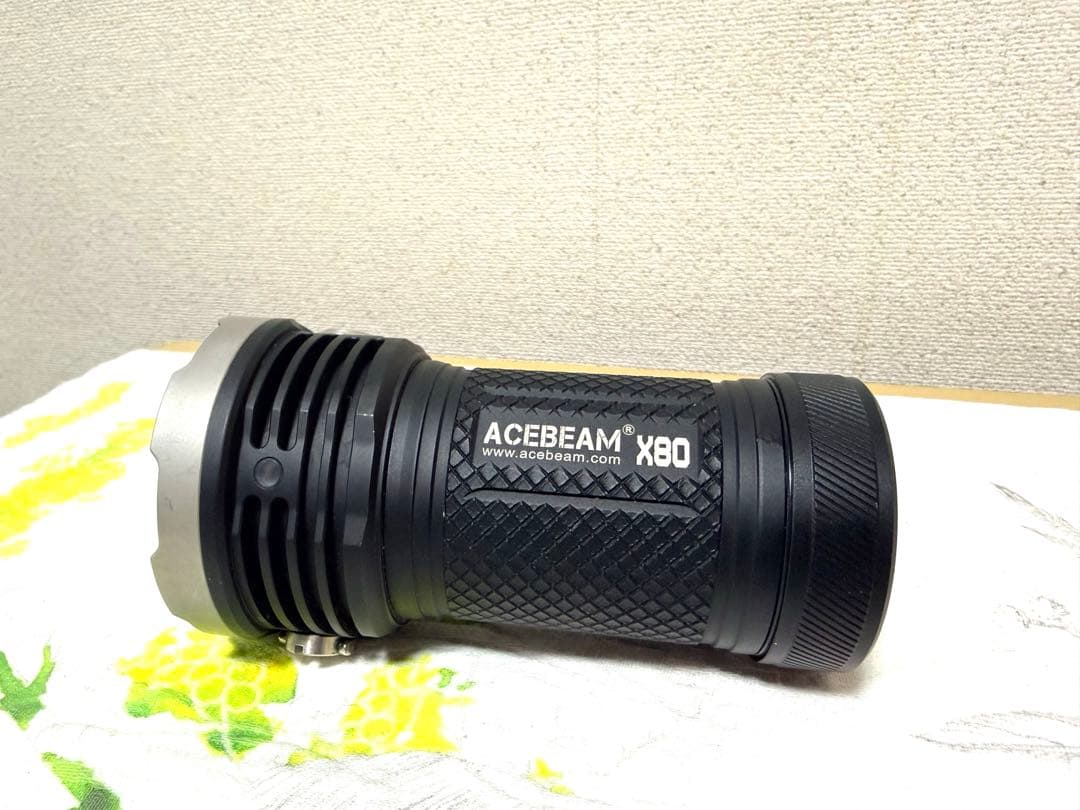 【美品】 ACEBEAM X80 LEDライト 25000ルーメン 6000K