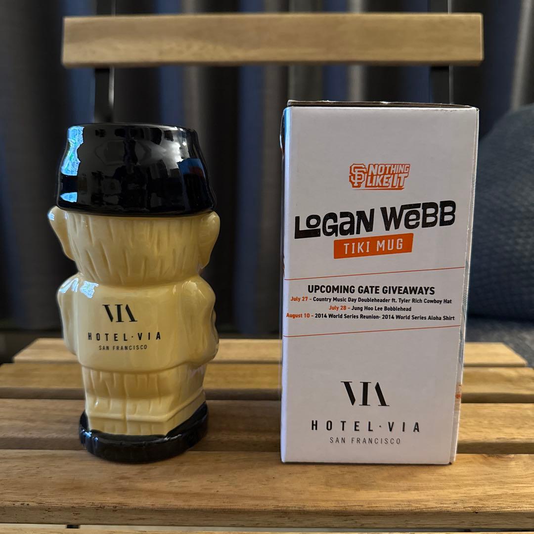 SFジャイアンツ野球Logan Webb Tikiマグ2024新品箱入り