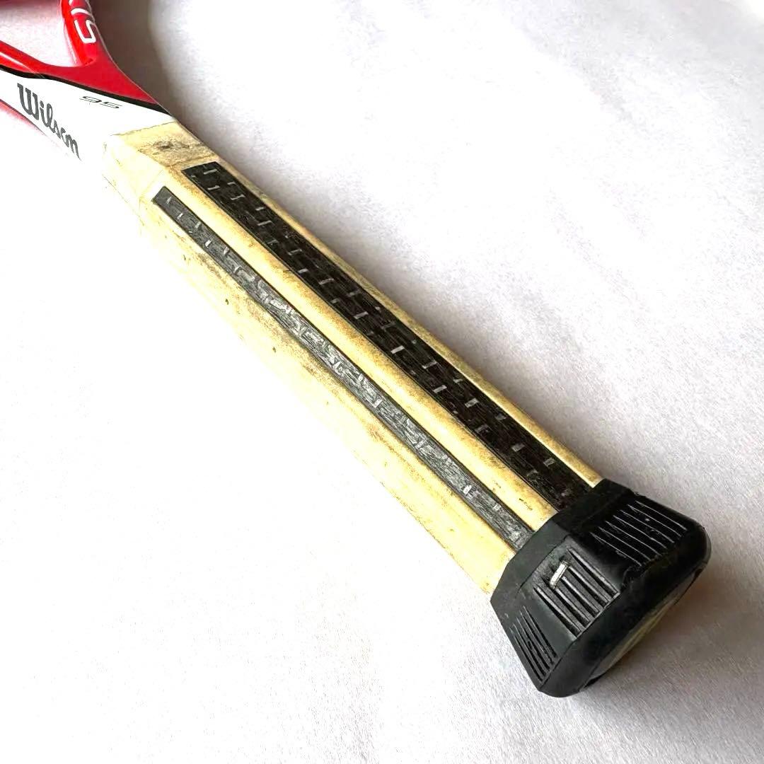 【332g】Wilson Six.One 95 BLX G3 2本セットケース付