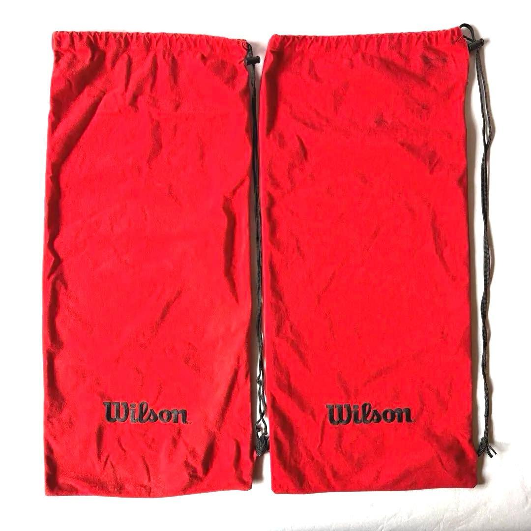 【332g】Wilson Six.One 95 BLX G3 2本セットケース付