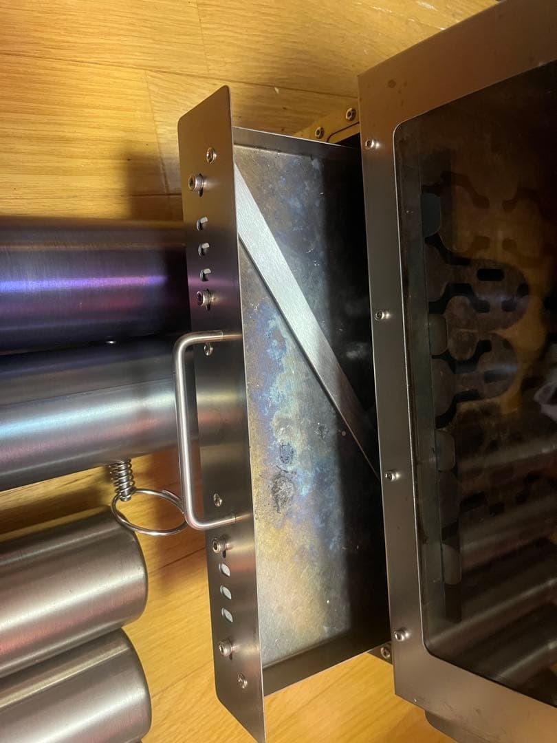 Soomloomチタン製二次燃焼ポータブル暖炉VistaV Titanium
