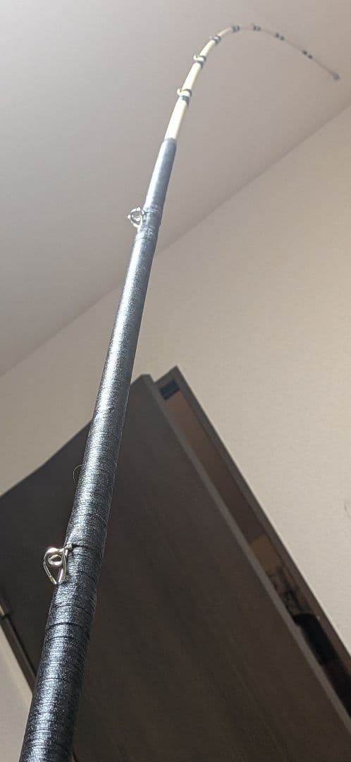 ほぼ新品　モロコデラックス　3本継ぎ　クエ専用竿4.8m