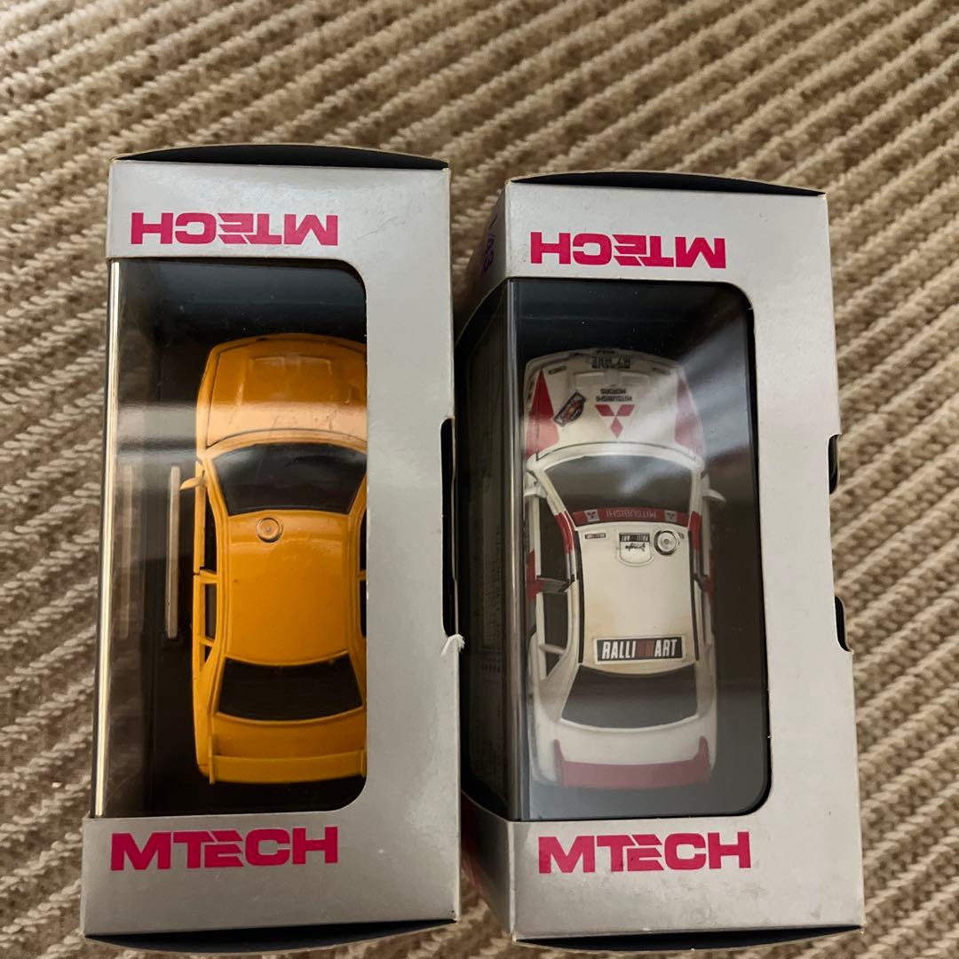 絶版MTECH 1/43三菱ランサーエボリューションⅢ WRC & GSR 2台