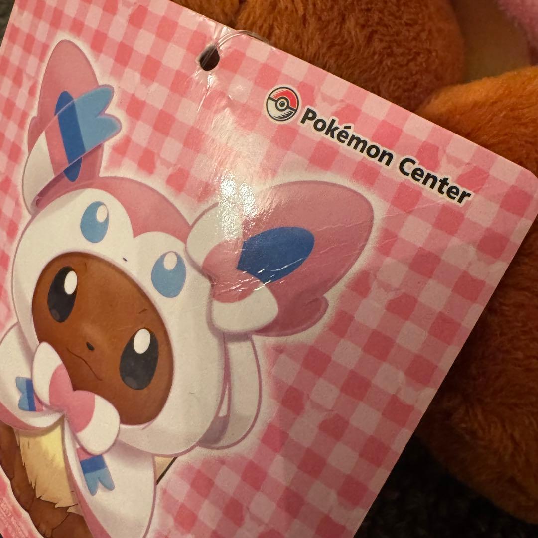【新品未使用品】ポケモンセンター ポンチョを着たイーブイ ニンフィア