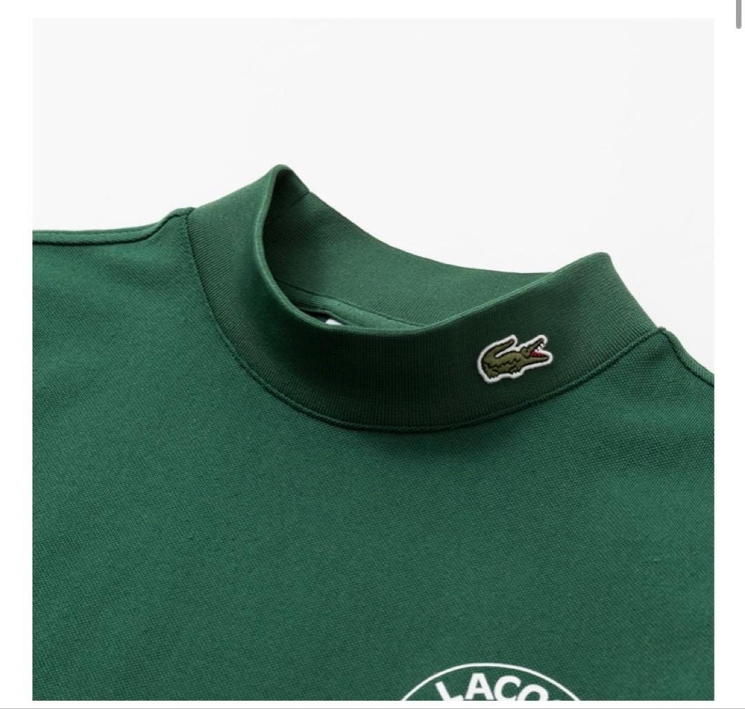 【即完品】LACOSTExGolfickers コラボ　モックネック　Ｍ