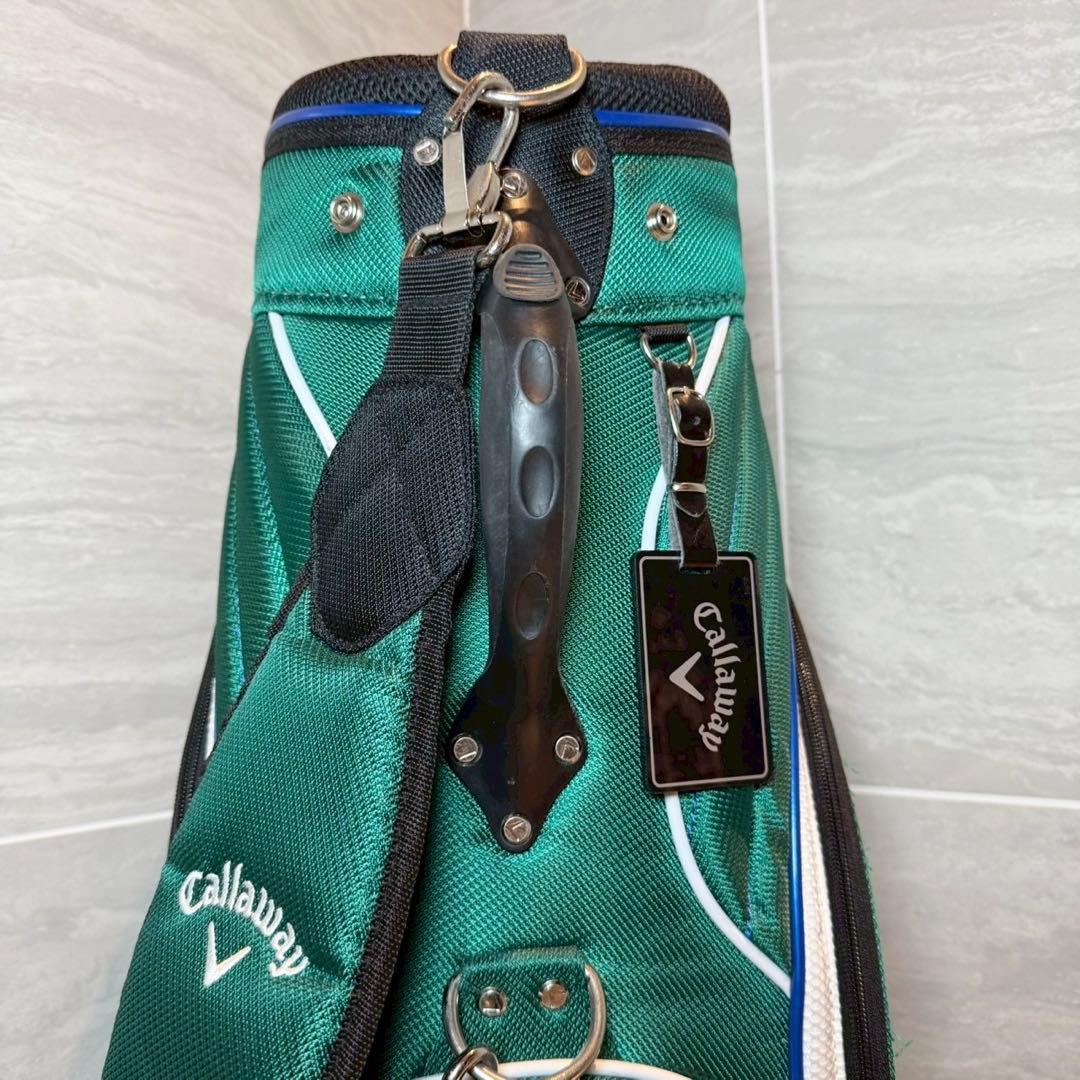 callaway キャロウェイ キャディバッグ　グリーン　8.5型