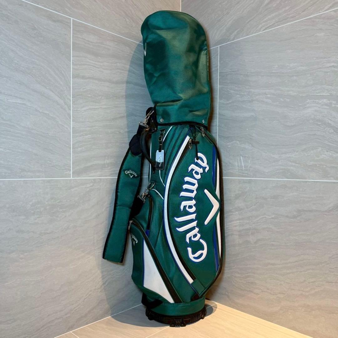callaway キャロウェイ キャディバッグ　グリーン　8.5型