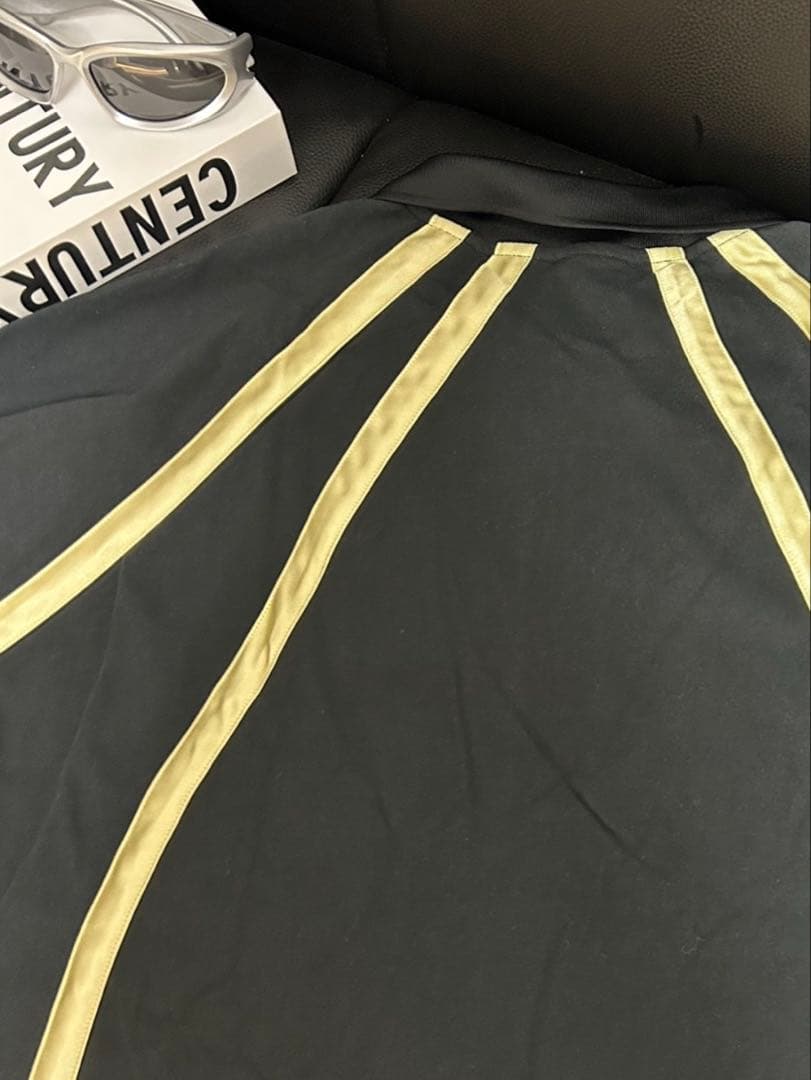 海外限定M ADIDAS ラグビー ポロTシャツブラック　IR6377