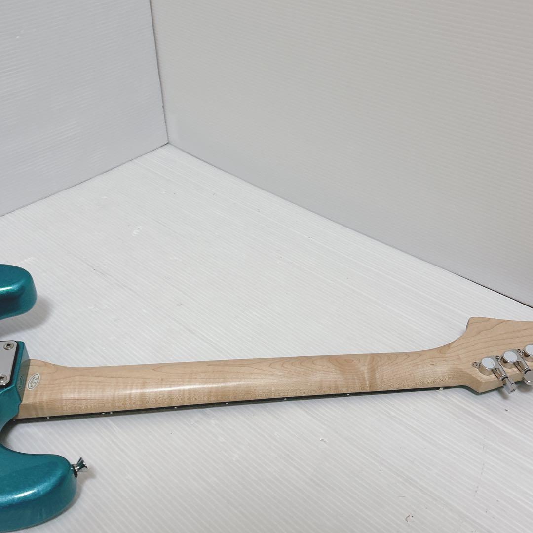 【動作OK】　ストラトタイプ　エレキギター　ブランド不明　現状渡し