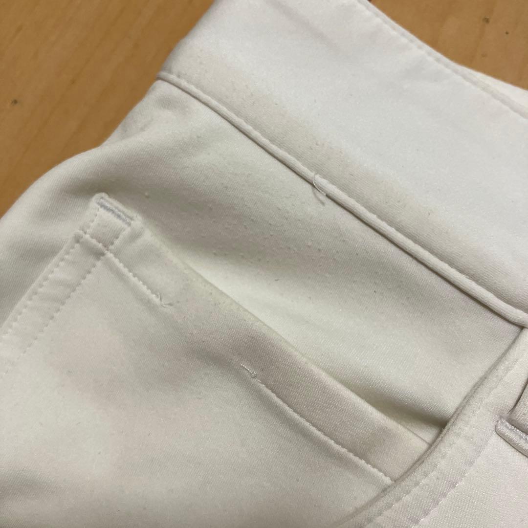 MARK&LONA マークアンドロナ　ストレッチパンツ　ホワイト　サイズ46