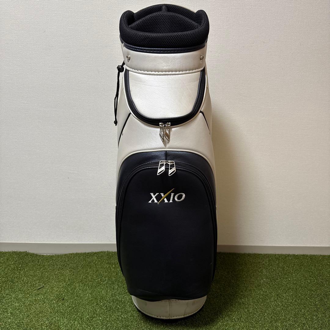 XXIO ゼクシオ キャディバッグ ゴルフバッグ ホワイト