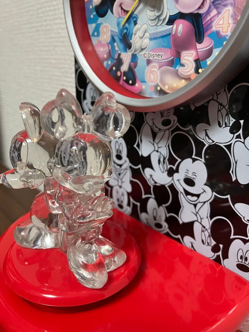 ディズニーミッキーミニー 時計 Disney Mickey Minnie