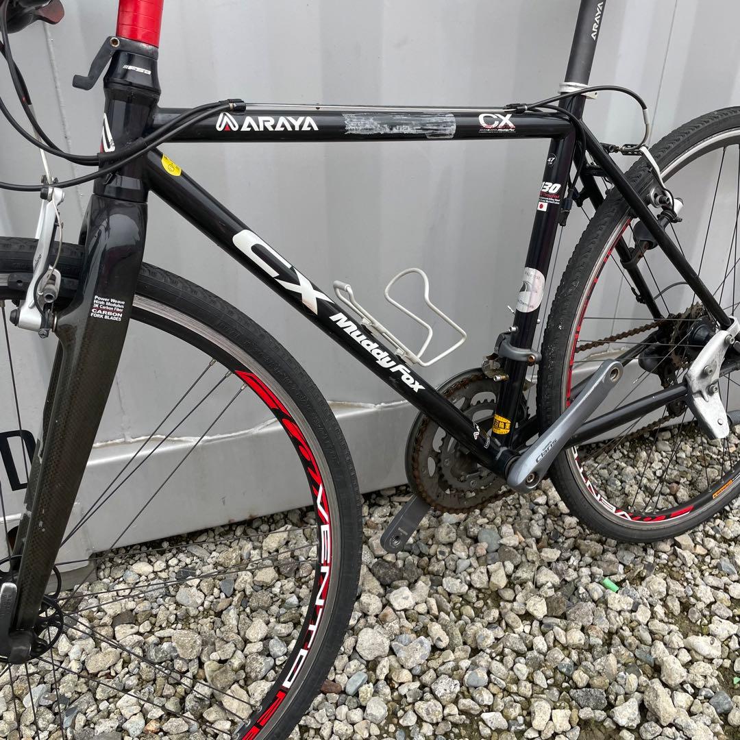 訳ありクロスバイクARAYA MuddyFox CX 身長160-175cm