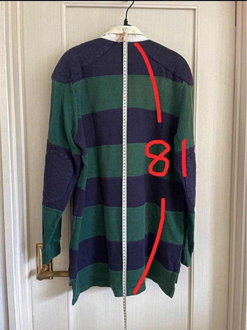 ラガーシャツ USA刺繍入り ポロシャツ POLO ヴィンテージ