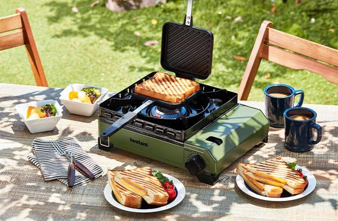 【新品未使用品】Iwatani タフまる　アウトドア　カセットコンロ