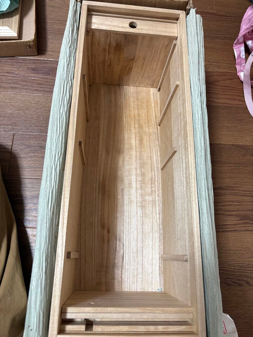 茶道具セット 旅箪笥 高山茶筌(久保左文) 京焼茶碗(宝泉) 水指 他一式