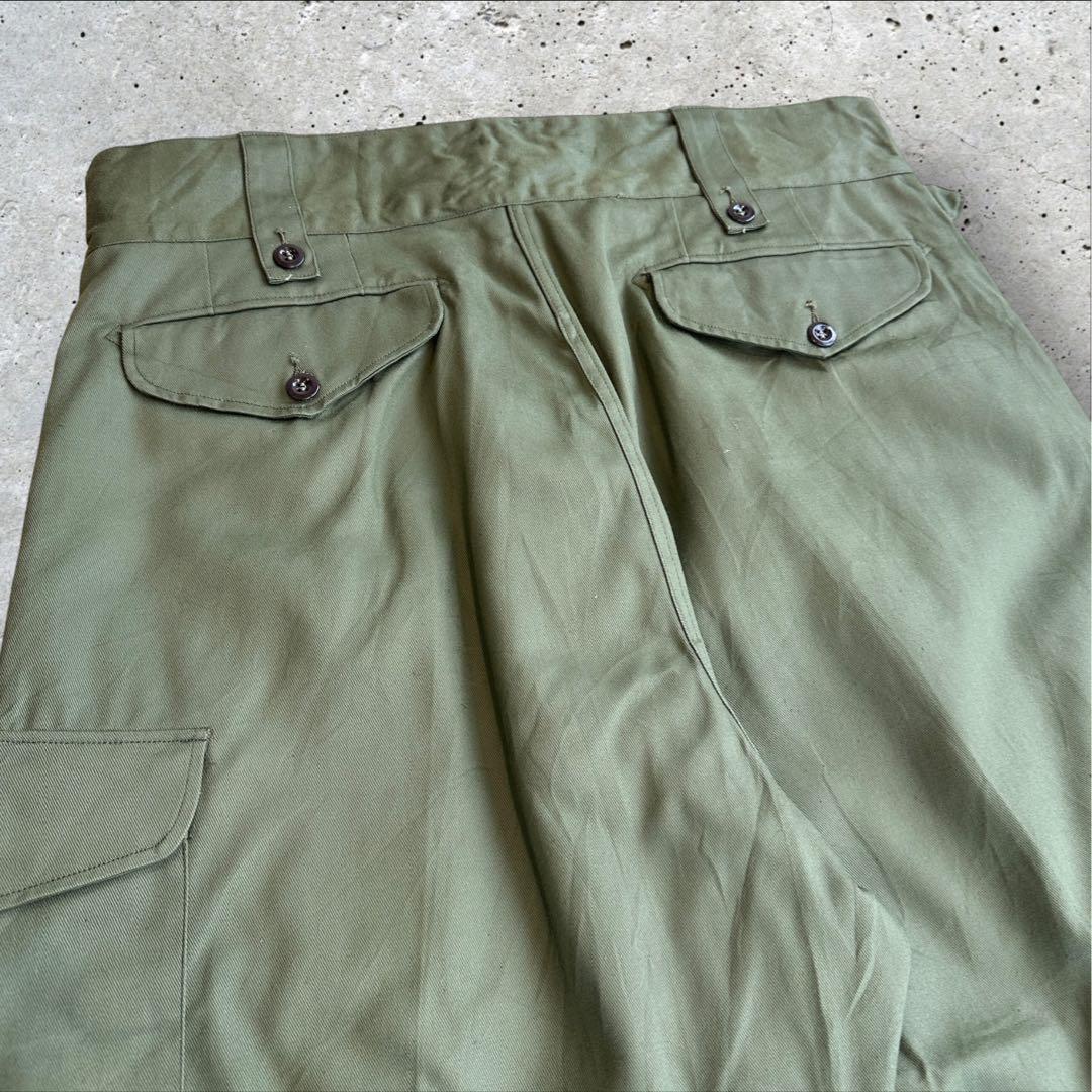 60s オーストラリア軍 グルカ パンツ L 古着 ヴィンテージ 実物 カーゴ