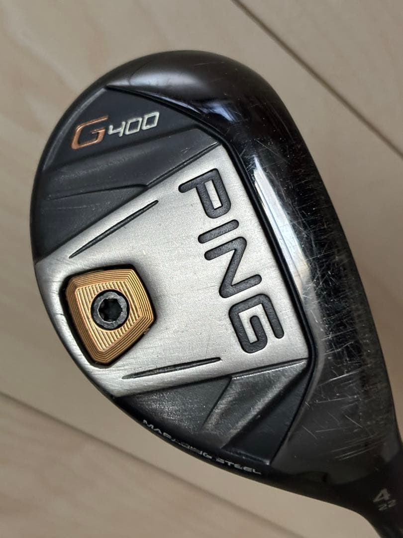 PING G400 ハイブリッド（ユーティリティ）4U 5U ヘッドカバー付き