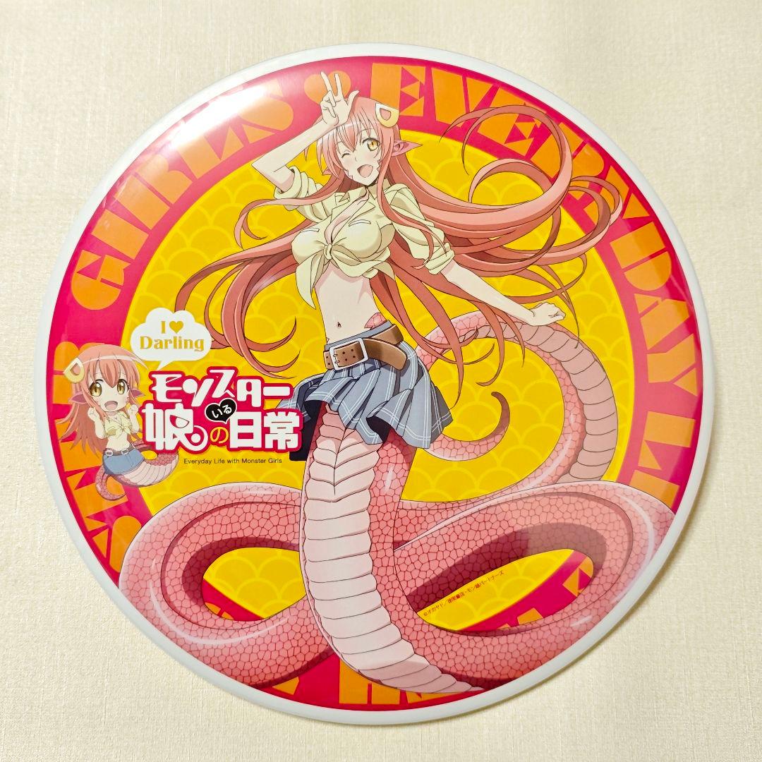 美品 モンスター娘のいる日常 デカンバッチ アニメ化記念公式限定 缶バッジ 4点