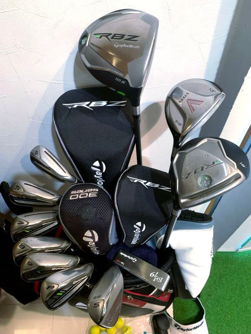 美品　テーラーメイド　RBZ ゴルフクラブ 本格フルセット　激飛び　優しい