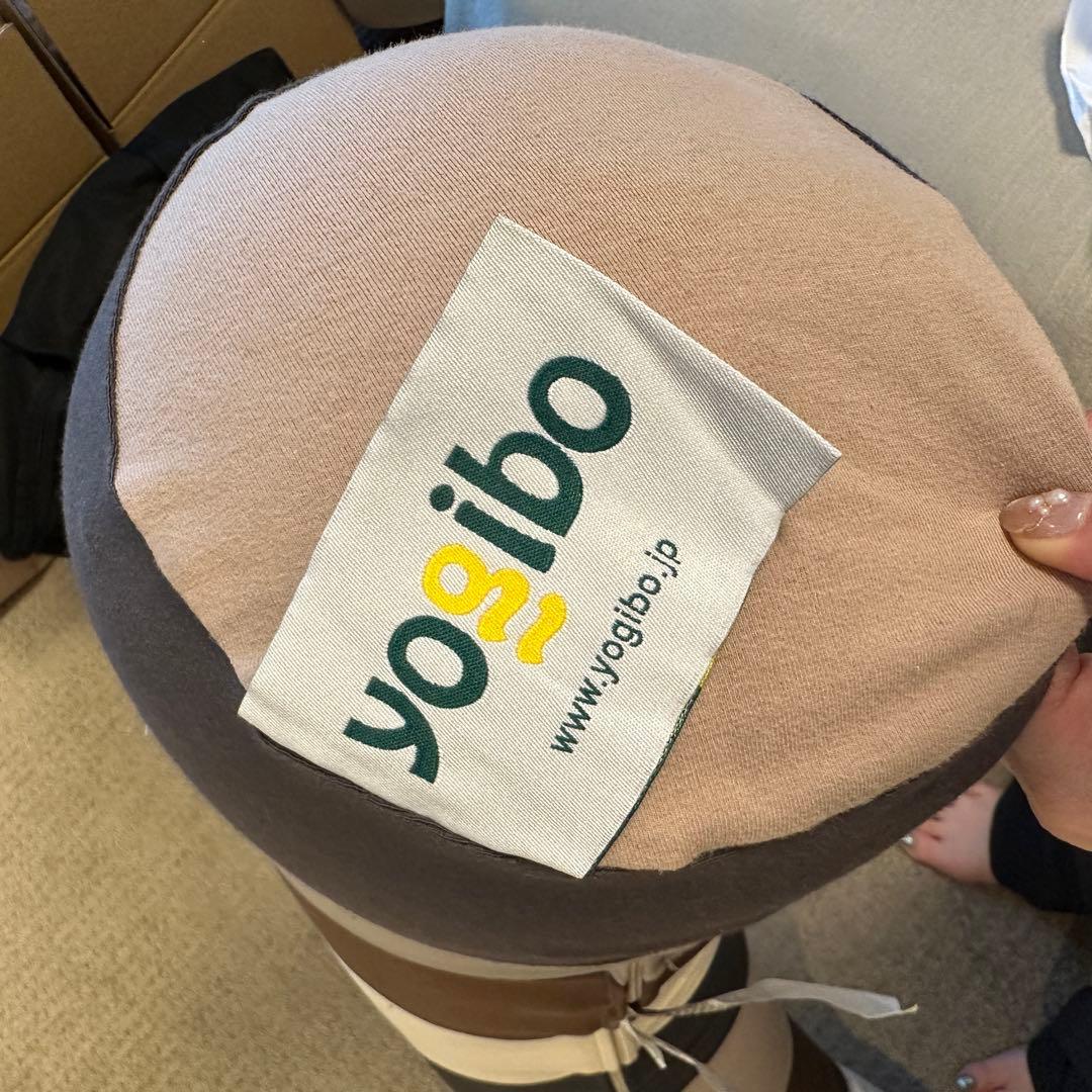 Yogibo ヨギボー キャタピラー ロール ロング ナチュラル カバー付き