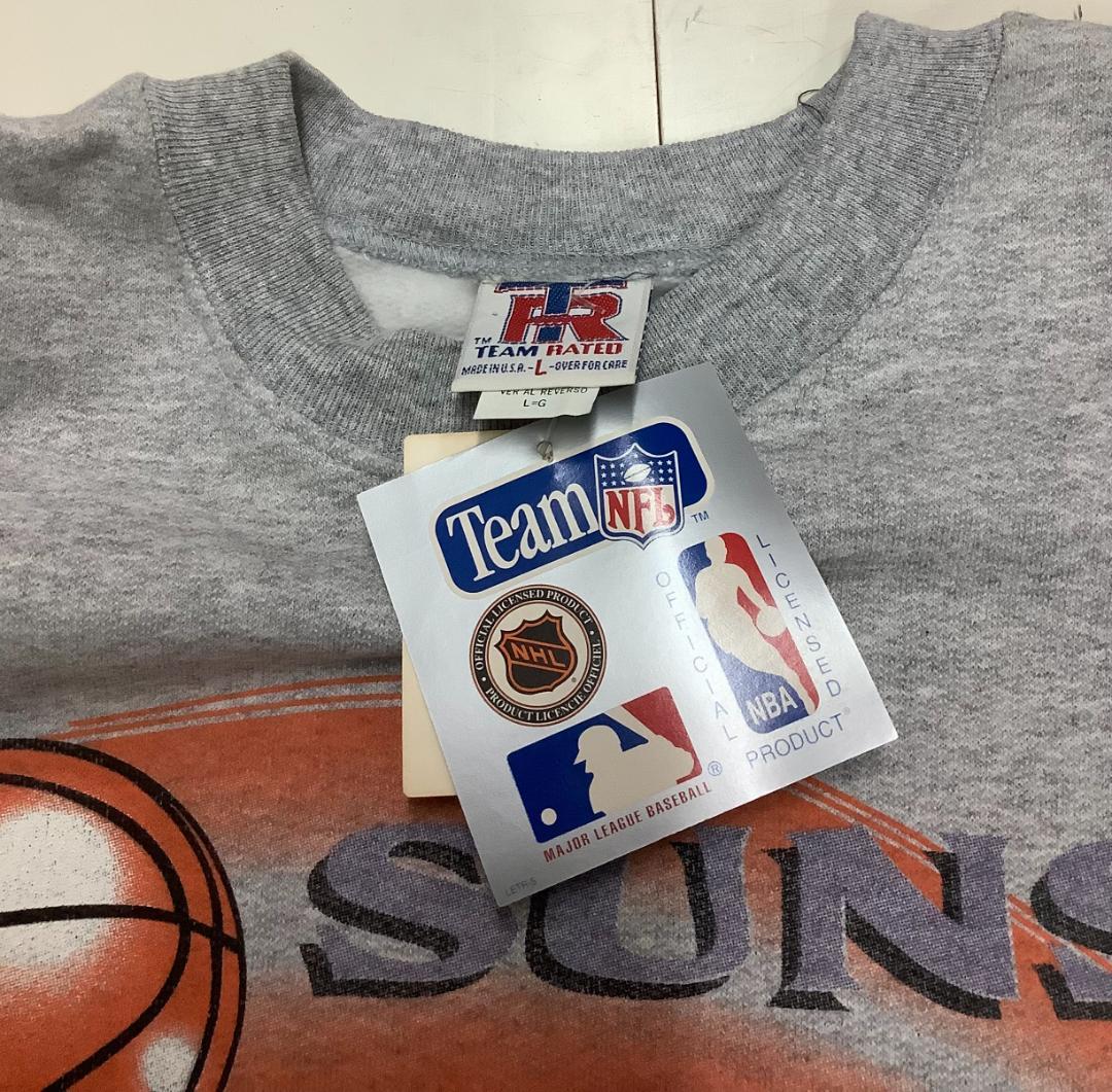 90s ヴィンテージNBA SUNSUSA制バスケットボールレーナー デッドスト