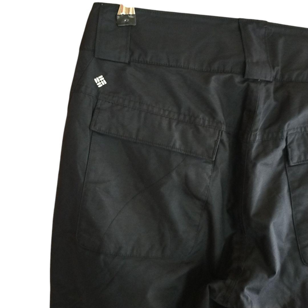 【美品 高機能】US Columbia OMNI-TECH 黒 スノーパンツ