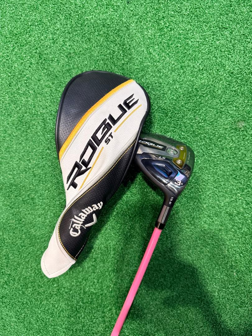 【Callaway／キャロウェイ】 Rogue ST LS 3W ヘッドカバー付