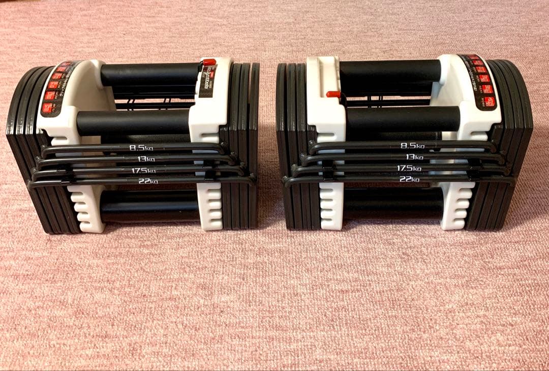 FIELDOOR可変式クイックダンベル 22kg②