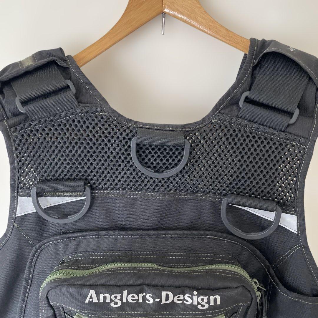 Anglers-Design アングラーズデザイン フィッシングベスト　ブラック