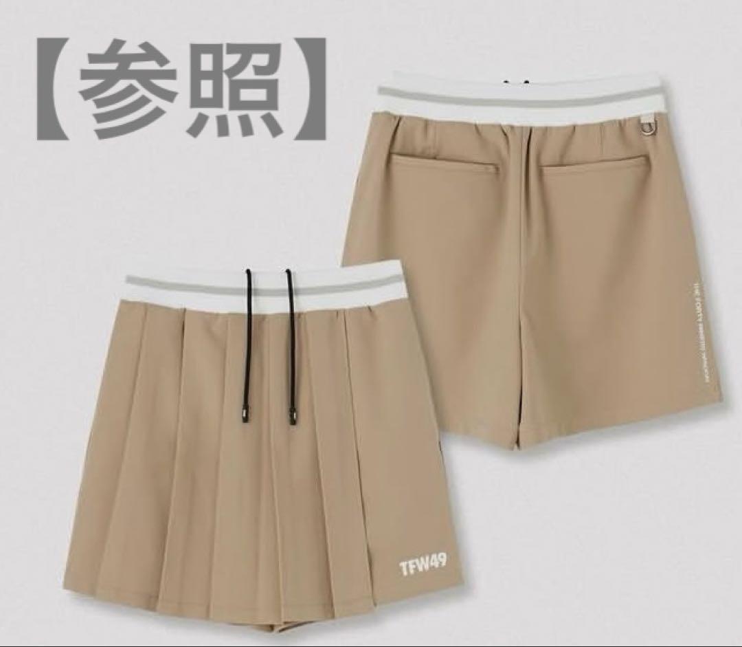TFW49 レディース　ラッププリーツパンツ　L