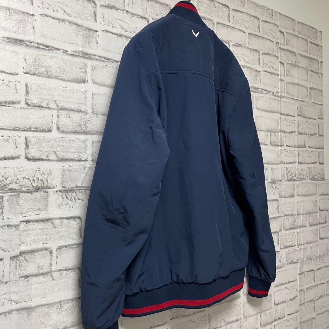 美品！ Callaway キャロウェイ 中綿ジップアップジャケット　ブルゾン