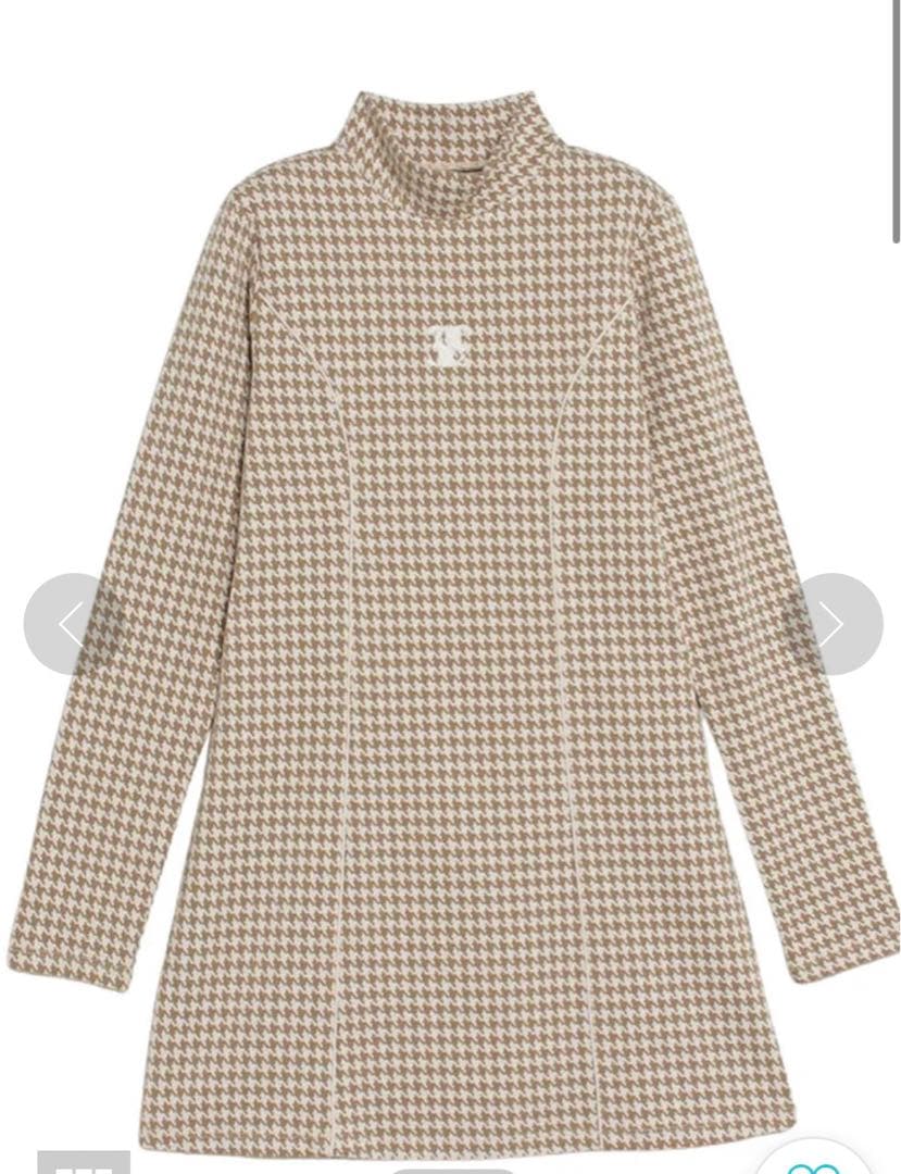 eimy istoire チドリハイネックワンピース （BEIGE）