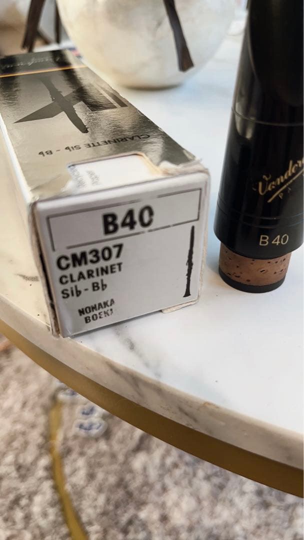 Vandoren B40 クラリネット マウスピース　選定品