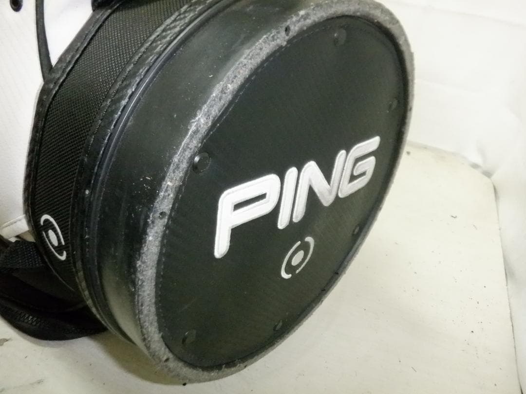 PING★ピン★9.5型★３点式★契約プロ仕様★良品★ツアーモデル(WH×BK)