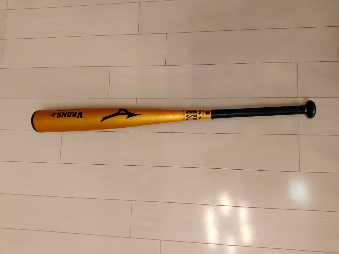 ミズノ V-KONG Jr. 少年軟式用バット 78cm ゴールド