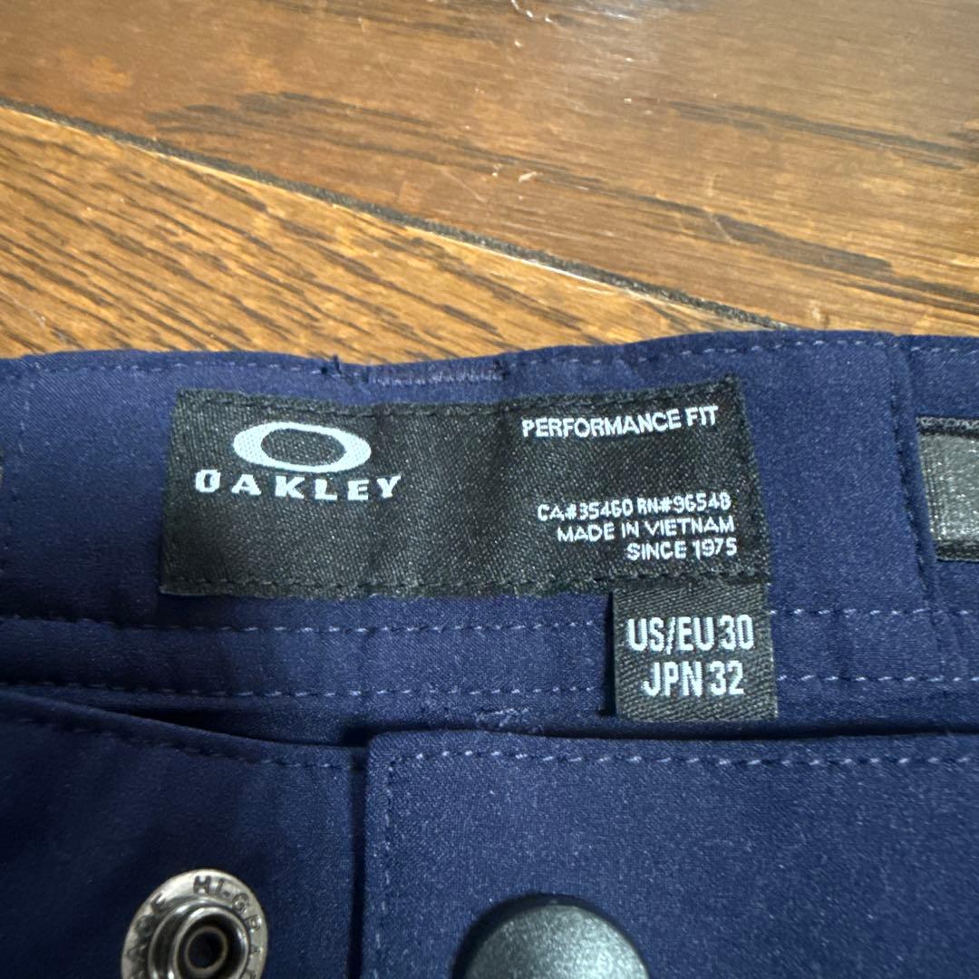 新品　GOLF Oakley ネイビー ゴルフパンツ