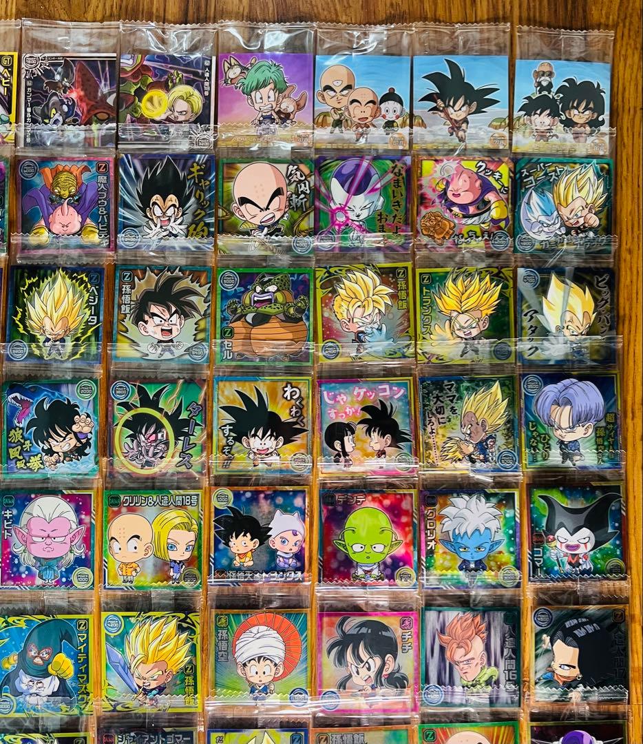 ドラゴンボール 超戦士 シールウエハース 色々 169種 大量セット