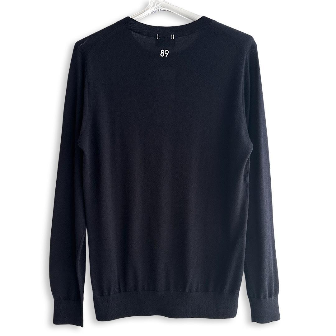 534★パーリーゲイツ 定価41,800円カシミヤニット セーター紺 サイズ4