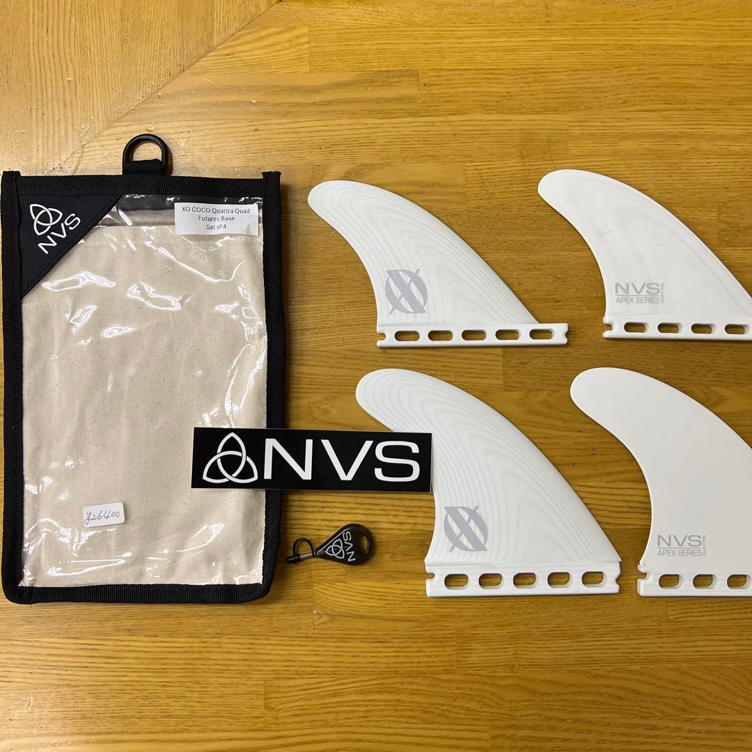サーフィン・ボディボード NVS NVS Apex Series XO COCO Quattra Quad