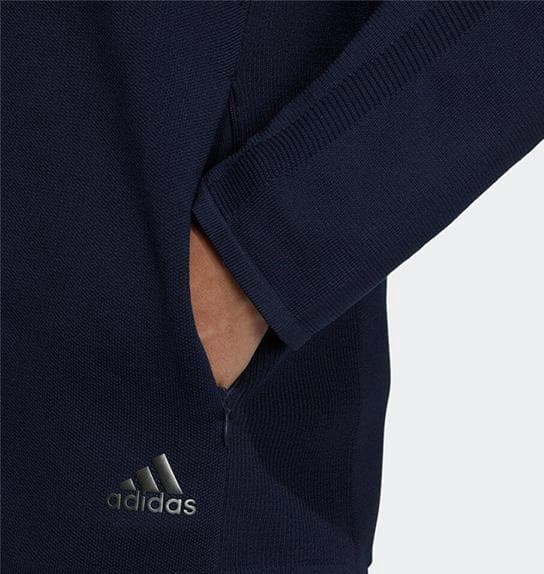 新品 アディダス ゴルフウェア PRIMEKNIT テーラードジャケットNV/M