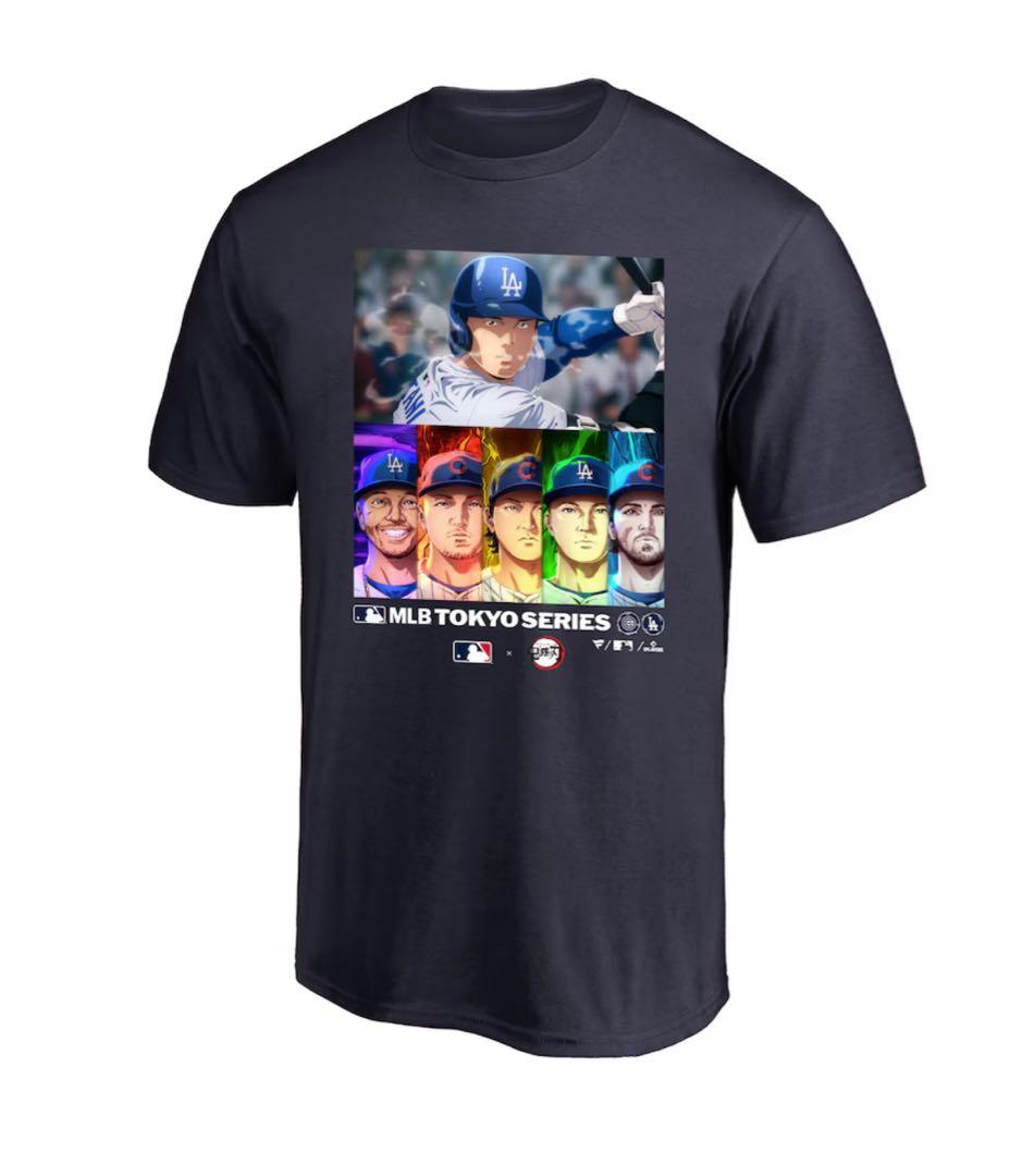 大谷翔平Ｔシャツ 鬼滅の刃ドジャースコラボ Lサイズ 大谷翔平 限定品